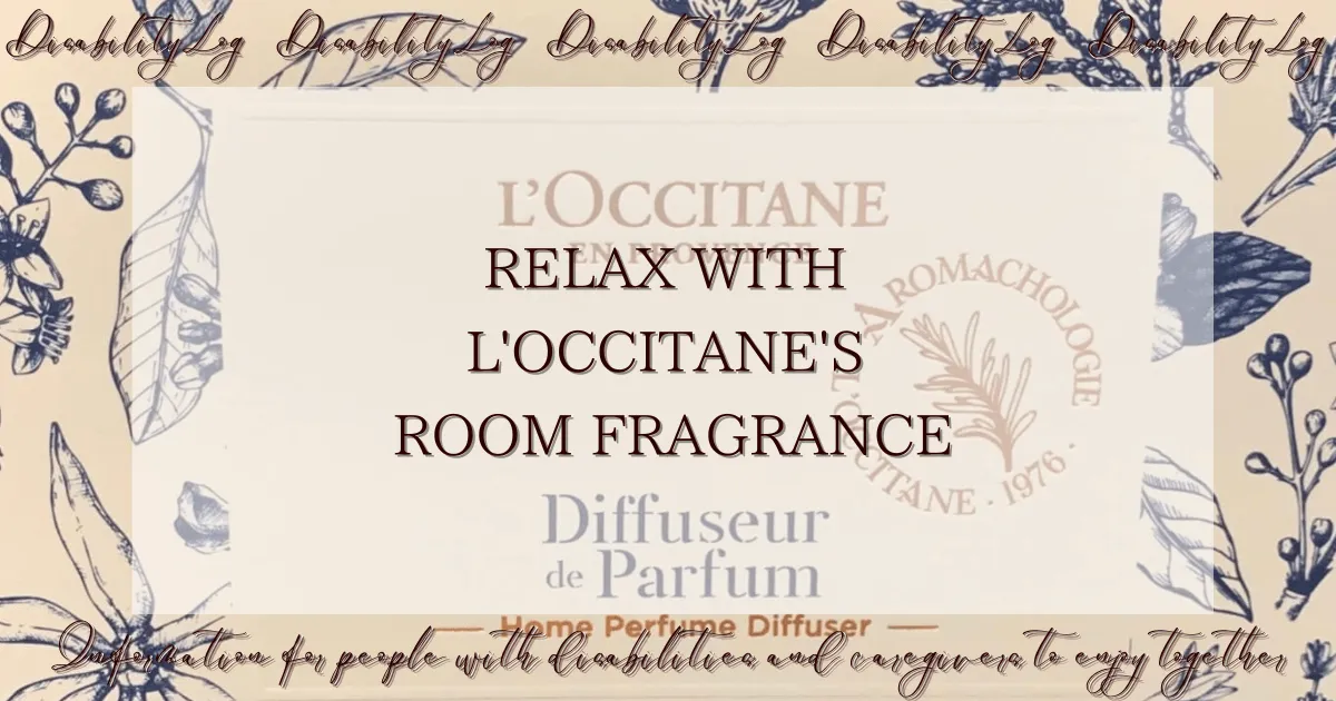 Relax with L'OCCITANE's room fragrance