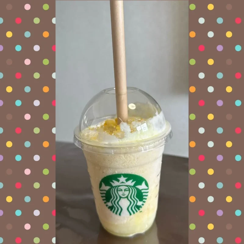 Starbucks Drinks Setouchi Lemon Cake Frappuccino