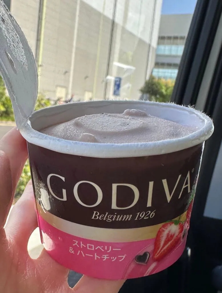 ゴディバのアイス